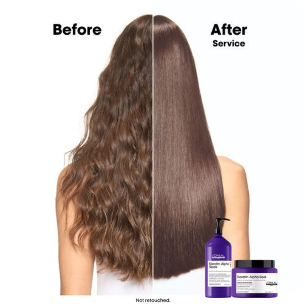 L'Oreal Keratin Alpha Sleek Shampoo 1500ml