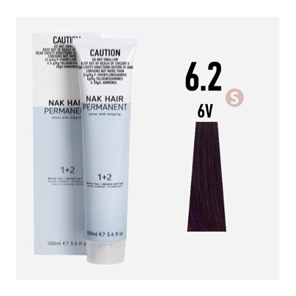 NAK Permanent Colour - Dark Blonde Violet N6.2 100ml