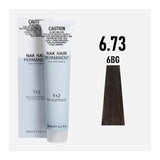 NAK Permanent Colour - Dark Blonde Brunette Gold N6.73 100ml