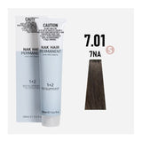 NAK Permanent Colour - Medium Blonde Natural Ash N7.01 100ml