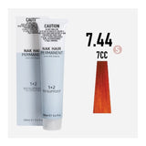 NAK Permanent Colour - Medium Blonde Copper Intensive N7.44 100ml