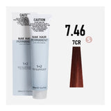 NAK Permanent Colour - Medium Blonde Copper Red N7.46 100ml