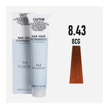 NAK Permanent Colour - Light Blonde Copper Gold N8.43 100ml