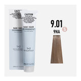 NAK Permanent Colour - Very Light Blonde Natural Ash N9.01 100ml