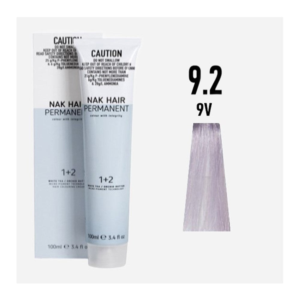 NAK Permanent Colour - Very Light Blonde Violet N9.2 100ml