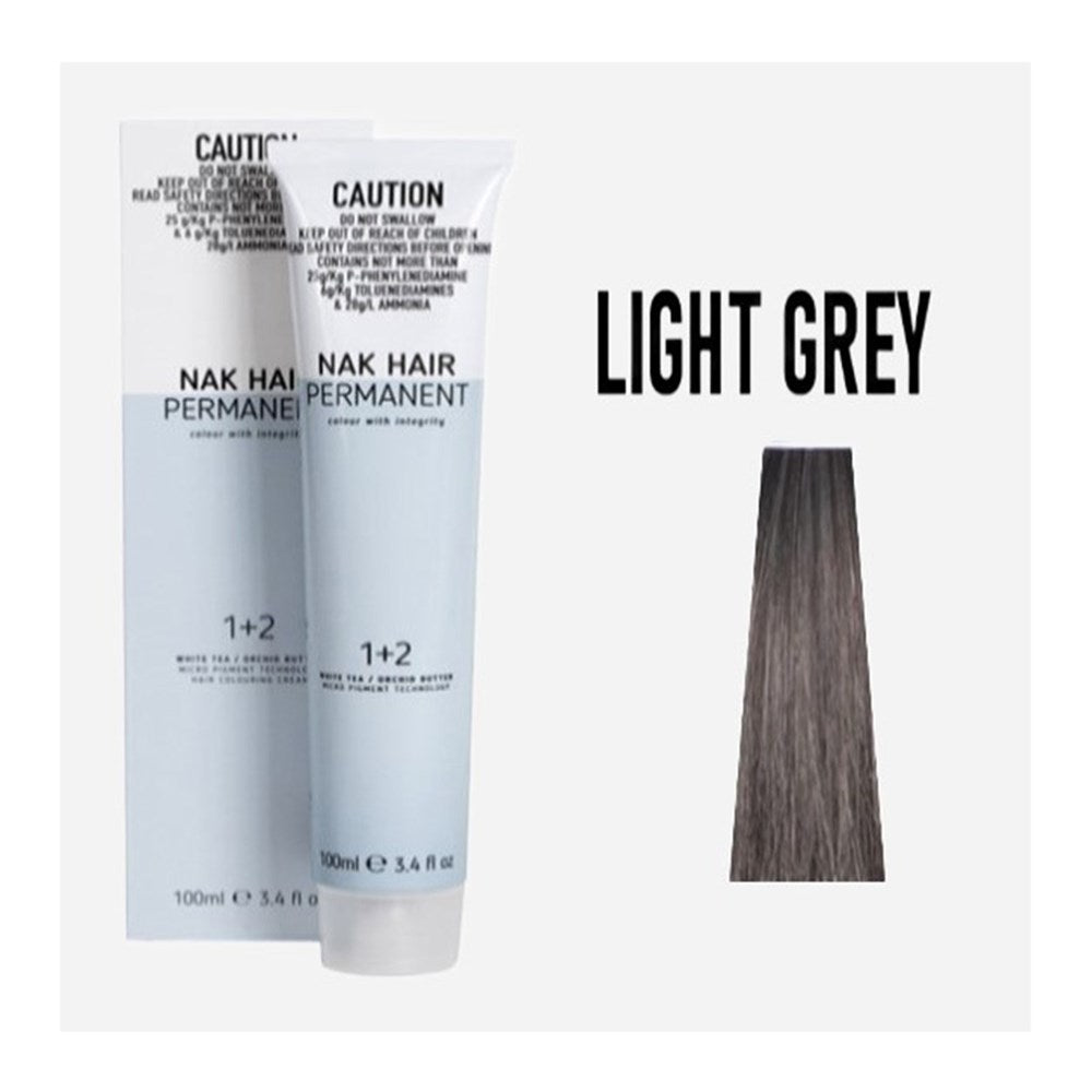 NAK Permanent Colour - Light Grey Colour Shadow NLIGHTGREY 100ml