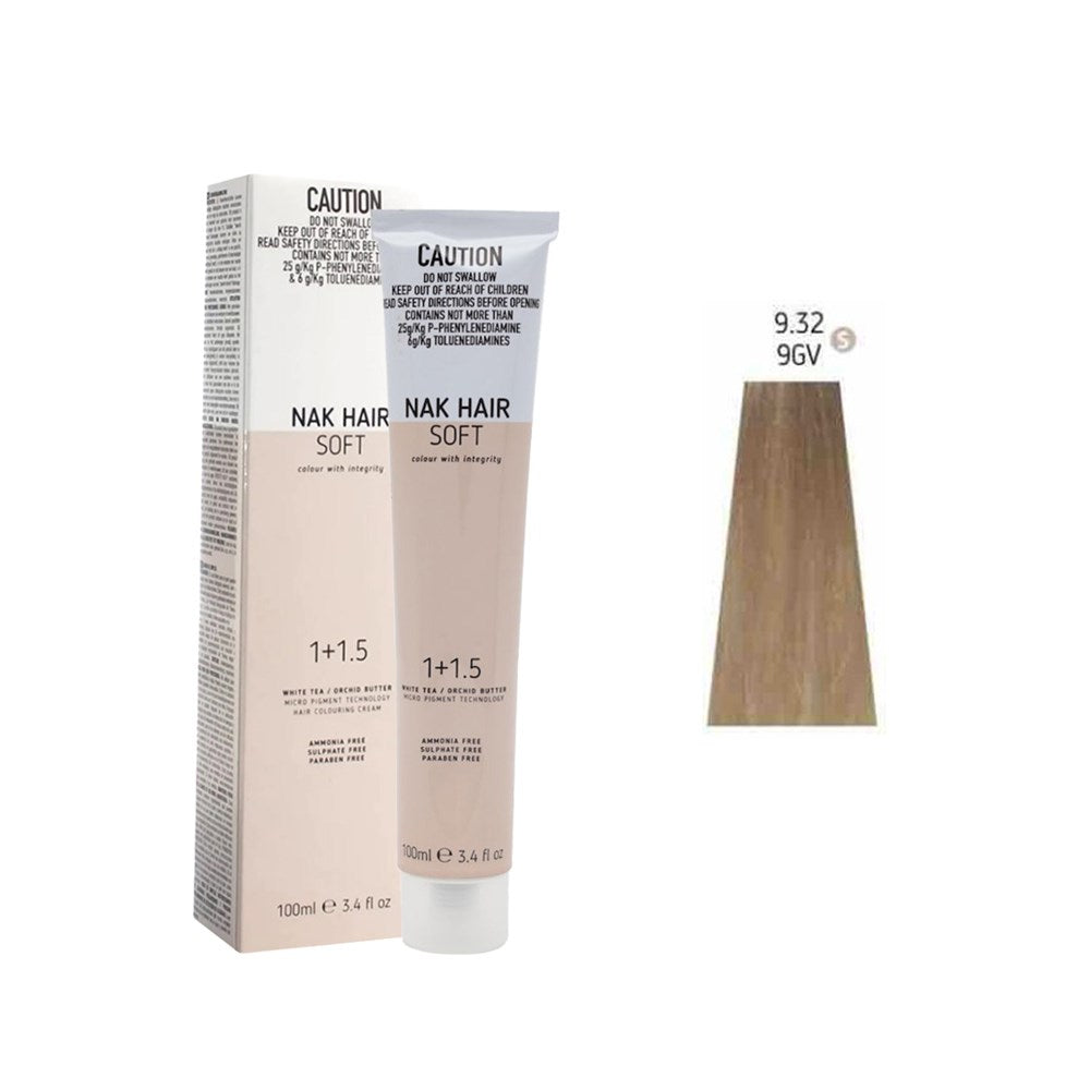 NAK Soft Colour - Very Light Blonde Beige NSC9.32 100ml