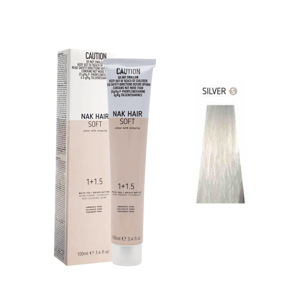 NAK Soft Colour - Silver Colour Shadow NSCSILVER 100ml