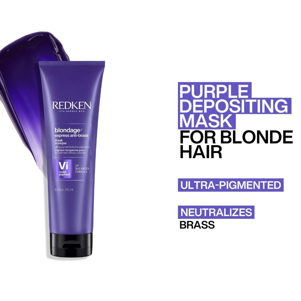 RedKen Color Extend Blondage Express Anti-Brass Purple Hair Mask 250ml
