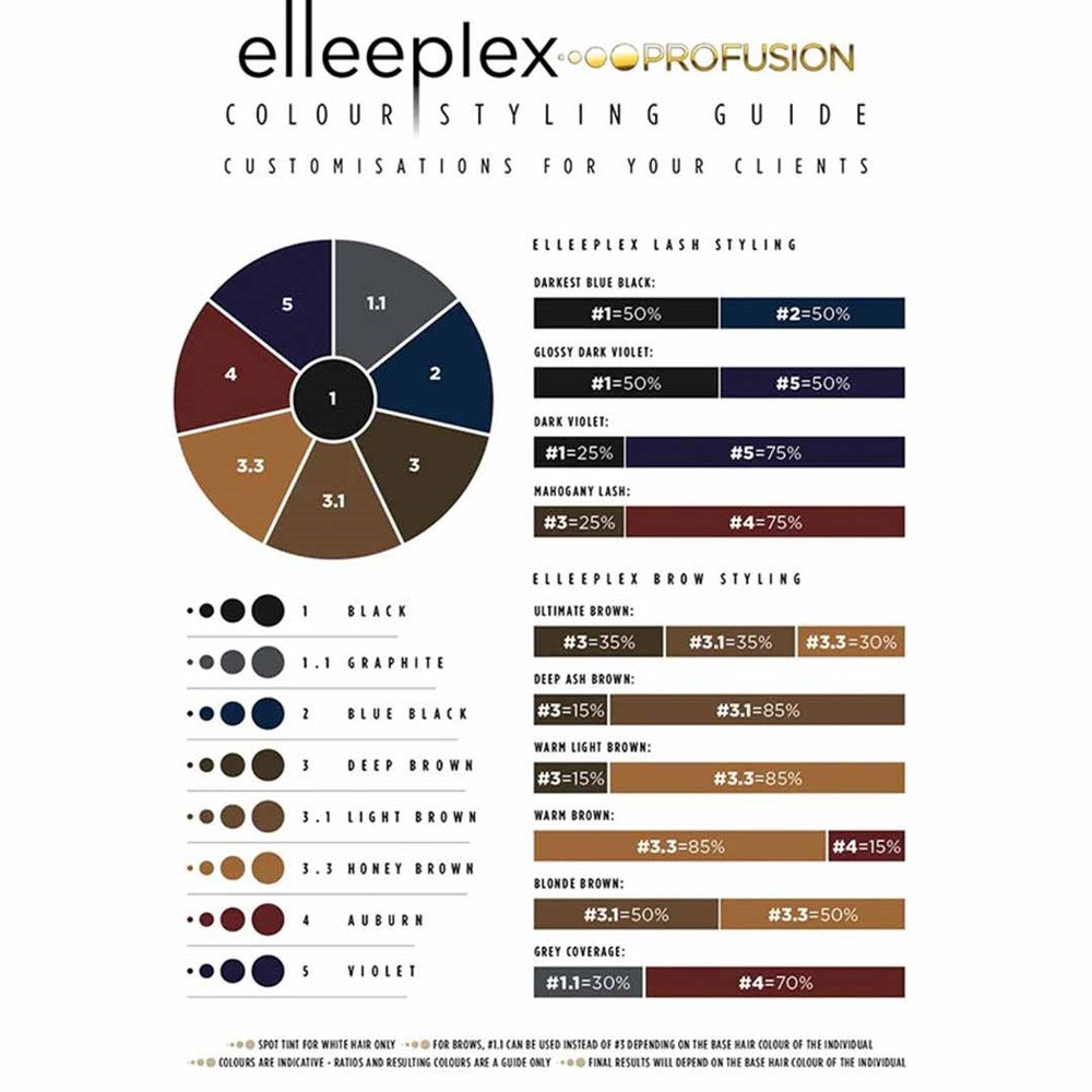 Elleeplex Pro Fusion Deep Brown #3 Tint 20ml