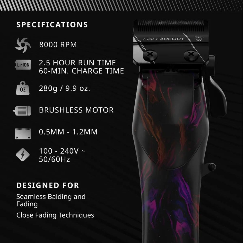 Wahl 5-Star Vapor Clipper - Limited Edition w/charge stand