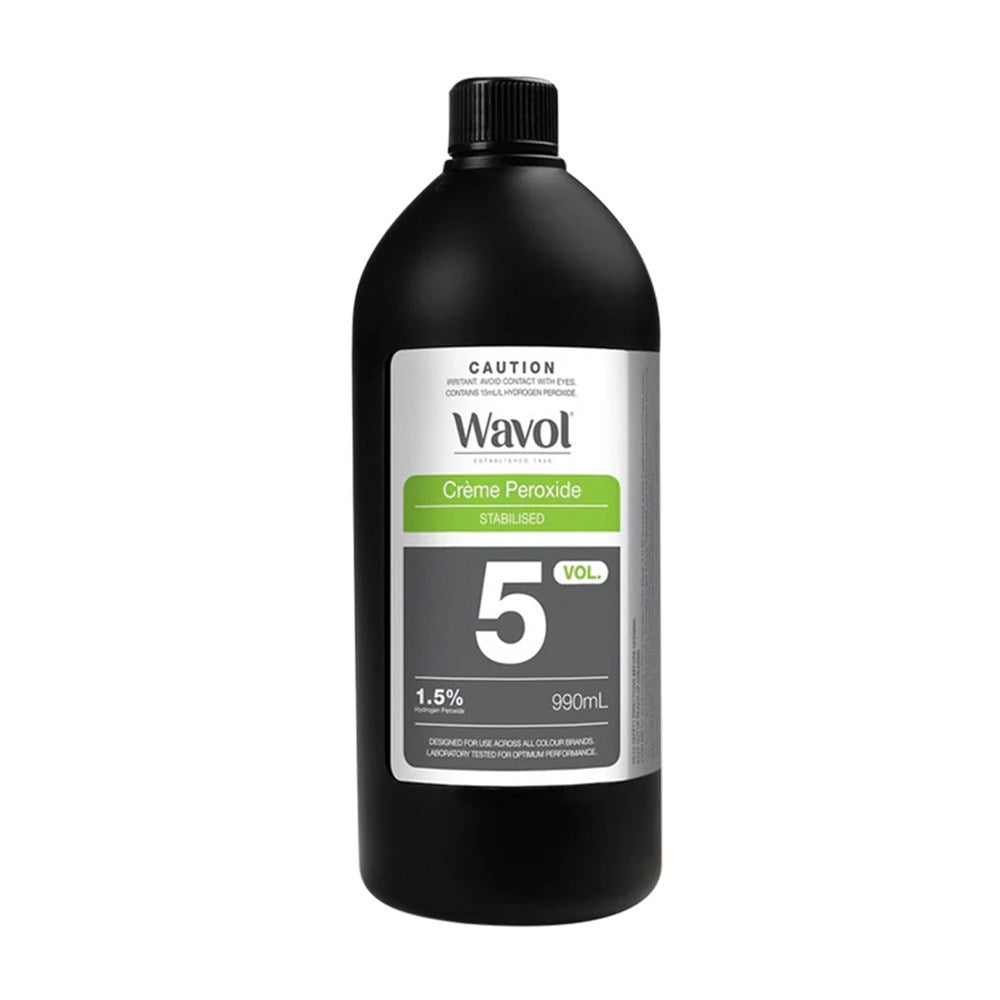 Wavol Creme Peroxide 5vol 990ml