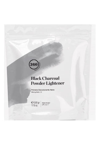 360 Black charcoal Powder Lightener 500gr - Budget Salon Supplies Retail