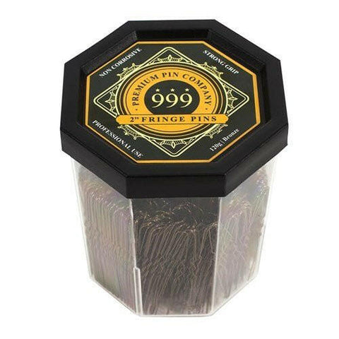 999 Fine Fringe Pins 2" Bronze - Budget Salon Supplies Retail