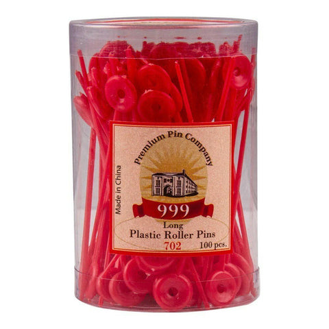 999 Red Plastic Roller Pin 702