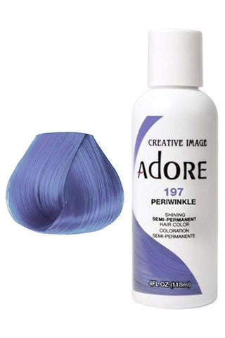 Adore Semi Permanent Color - Periwinkle 197 118ml - Budget Salon Supplies Retail
