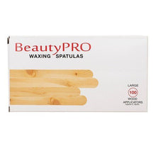 BeautyPRO Lge Wooden Spatulas 100 A - Budget Salon Supplies Retail