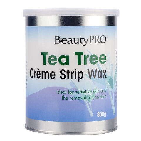 BeautyPRO Tea Tree Strip Wax - 800g - Budget Salon Supplies Retail