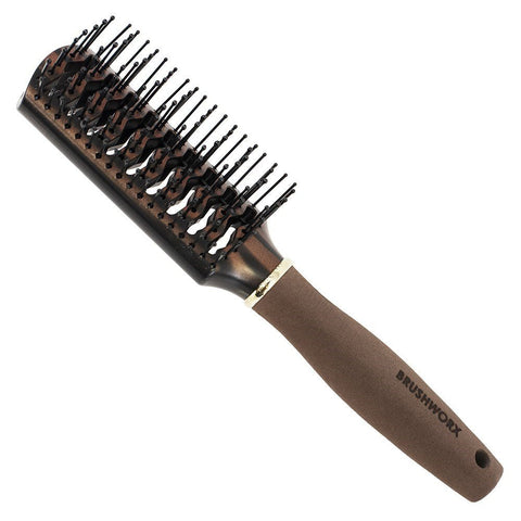 Brushworx Brazilian Bronze Vent Hair Brush - Budget Salon Supplies Retail