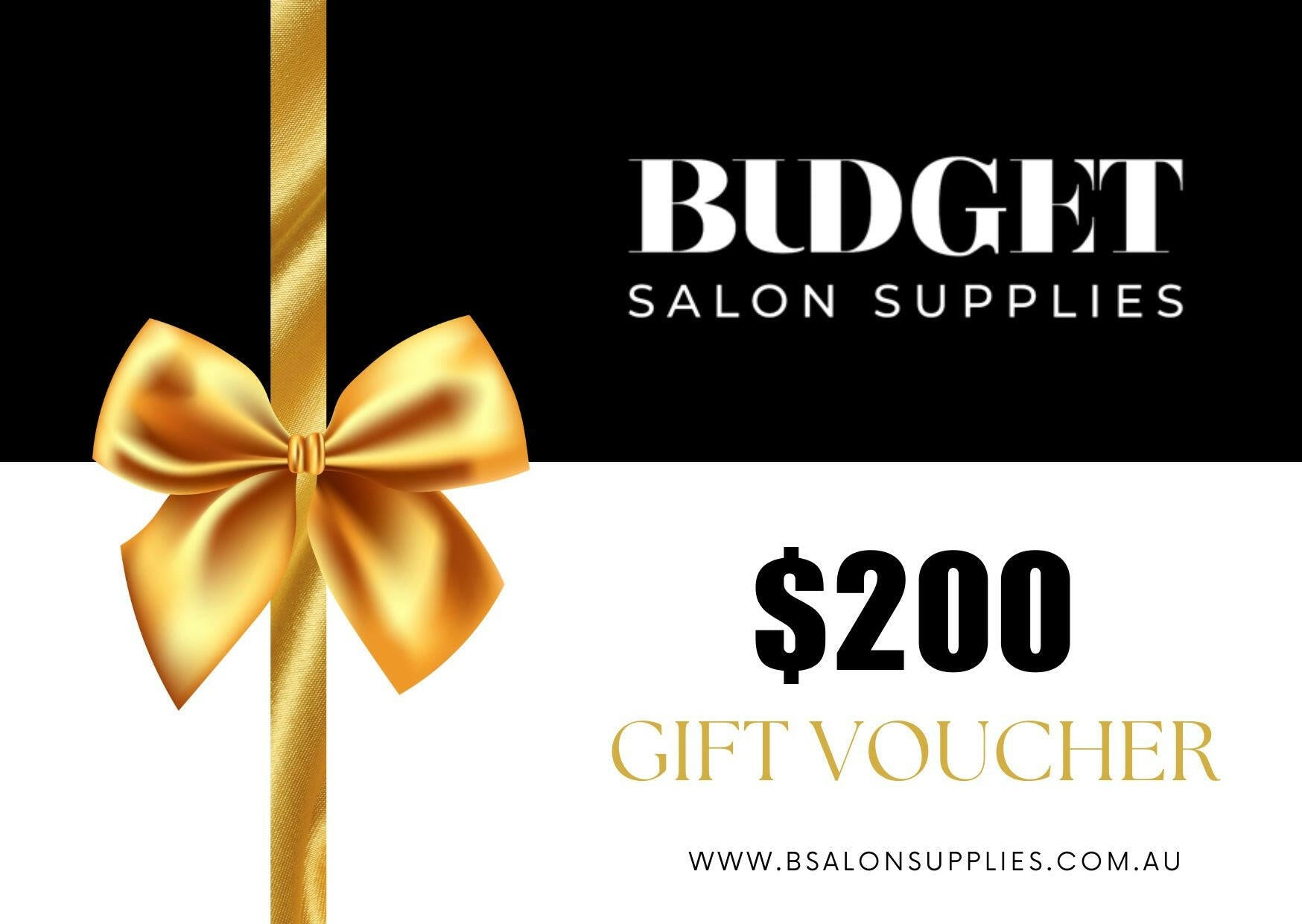 BSS Gift Voucher - Budget Salon Supplies Retail