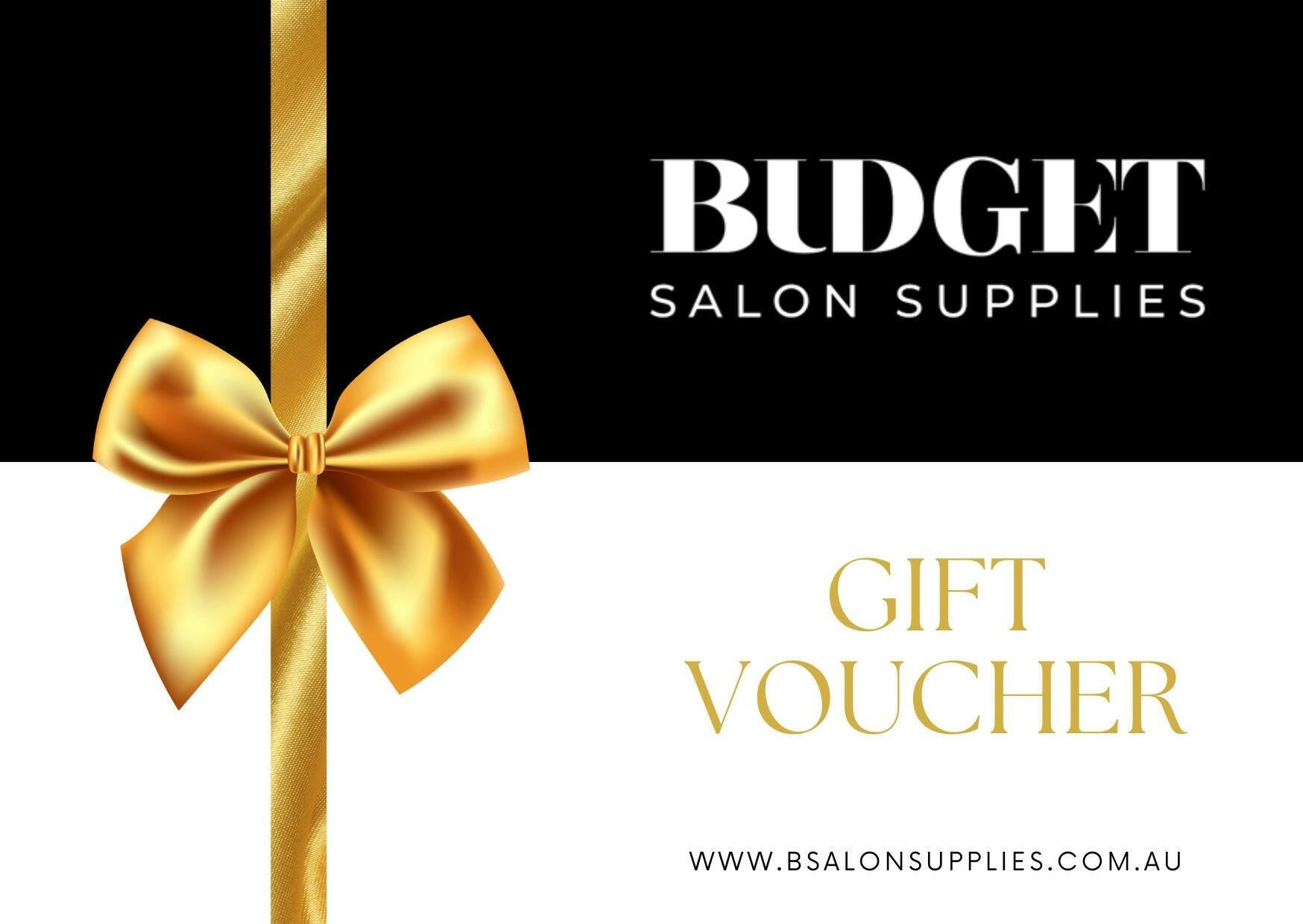 BSS Gift Voucher - Budget Salon Supplies Retail