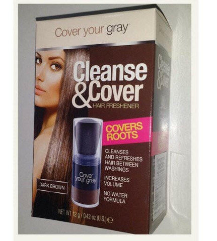 Cover Your Gray Cleanse & Cover Dark Brown 12G - Budget Salon Supplies Retail