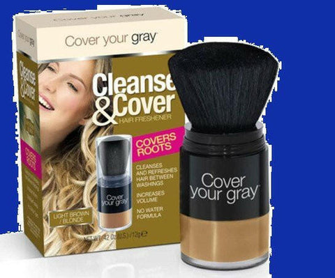 Cover Your Gray Cleanse & Cover Light Brown/Blonde 12G - Budget Salon Supplies Retail