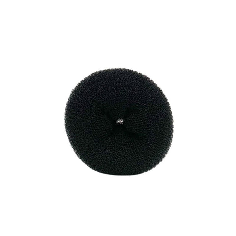 Hair Donut Black Small 8Cm - Budget Salon Supplies Retail