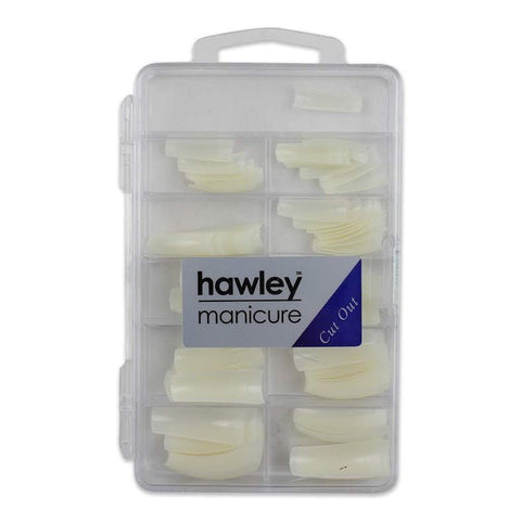 Hawley 100 Tips Cut Out Tray - Budget Salon Supplies Retail