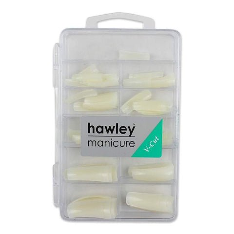 Hawley 100 Tips V-Cut Tray - Budget Salon Supplies Retail