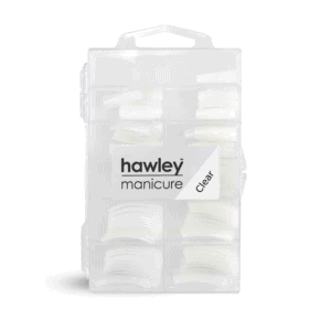 Hawley 250 Tips Clear Tray - Budget Salon Supplies Retail