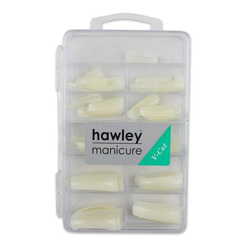 Hawley 250 Tips V-Cut Tray - Budget Salon Supplies Retail