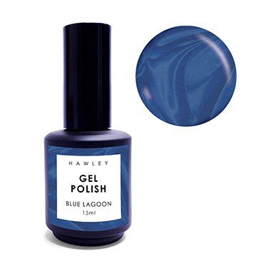 Hawley Gel Polish- Blue Lagoon 15ml - Budget Salon Supplies Retail