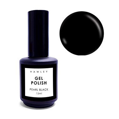 Hawley Gel Polish- Pearl Black 15ml - Budget Salon Supplies Retail