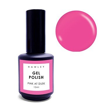 Hawley Gel Polish- Pink At Dusk 15ml - Budget Salon Supplies Retail