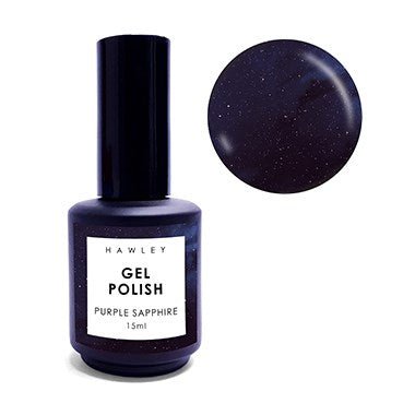 Hawley Gel Polish- Purple Sapphire 15ml - Budget Salon Supplies Retail