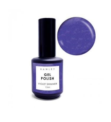 Hawley Gel Polish- Violet Shimmer 15ml - Budget Salon Supplies Retail