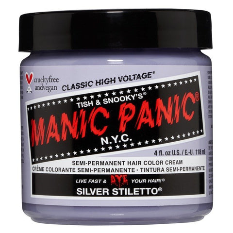 Manic Panic Silver Stiletto Classic Creme
