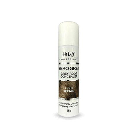 Hi Lift Zero Grey Root Concealer-Light Brown 75ml - Budget Salon Supplies Retail