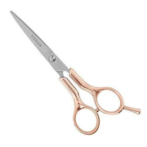 Iceman 6'' Rose Gold Scissors - Budget Salon Supplies Retail