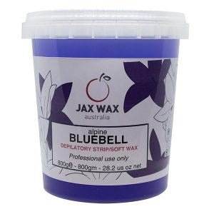 Jax Wax Strip Wax Alpine Bluebell 800G - Budget Salon Supplies Retail