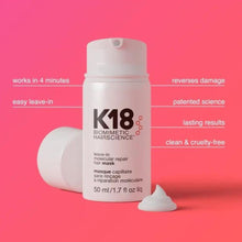 K18 Leave - in Molecular Repair Hair Mask 50ml - Budget Salon Supplies Retail
