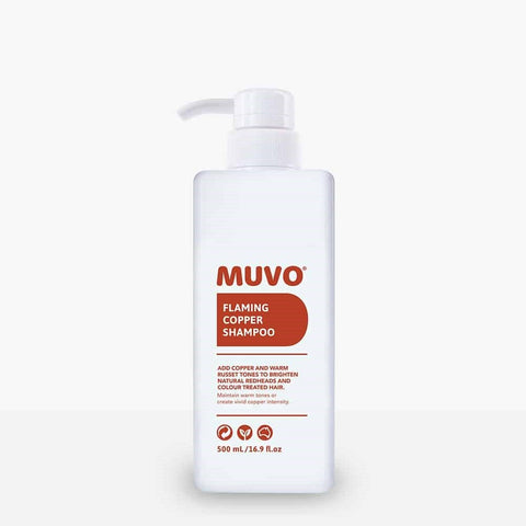 Muvo Flaming Copper Shampoo 500ml - Budget Salon Supplies Retail