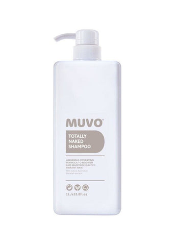 Muvo Totally Naked Shampoo 1L - Budget Salon Supplies Retail