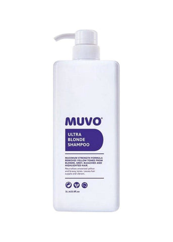Muvo Ultra Blonde Shampoo 1L - Budget Salon Supplies Retail