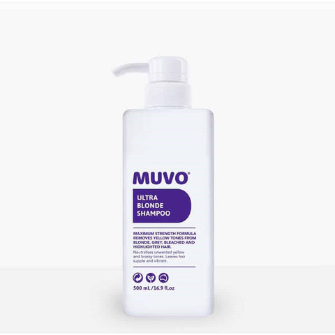 Muvo Ultra Blonde Shampoo 500ml - Budget Salon Supplies Retail