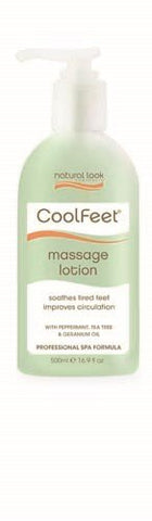 Natural Look Cool Feet Massage Lotion 500ml - Budget Salon Supplies Retail