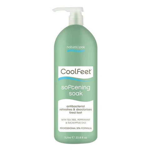 Natural Look Cool Feet Softening Soak 1Lt - Budget Salon Supplies Retail