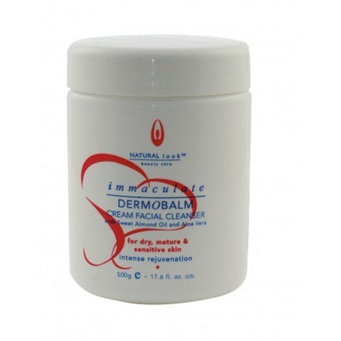 Natural Look Dermobalm Cream Facial Cleanser 500ml - Budget Salon Supplies Retail