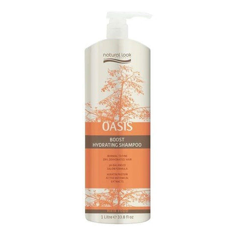 Natural Look Oasis Boost Hydrating Shampoo 1Lt - Budget Salon Supplies Retail